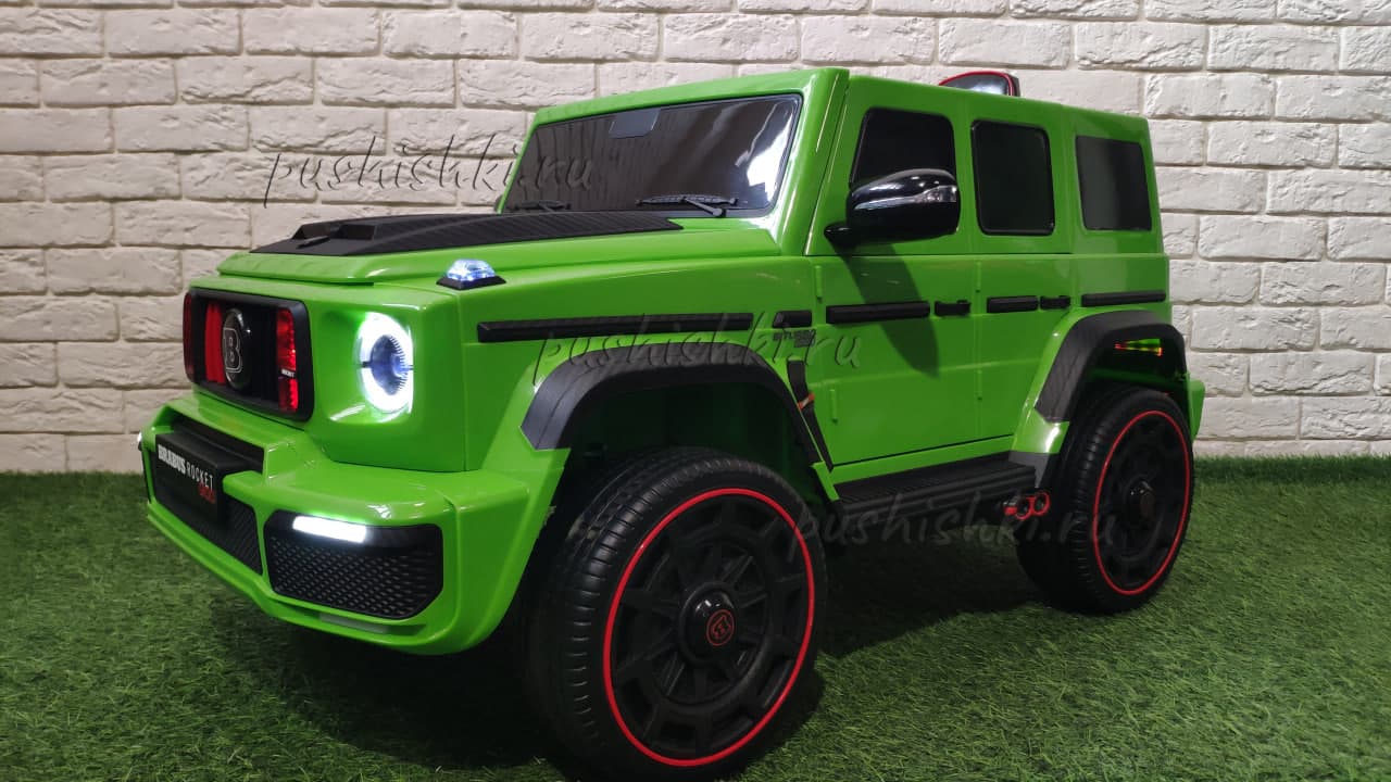 Детский электромобиль Mercedes G63 AMG BRABUS 900 Rocket Edition Z999ZZ