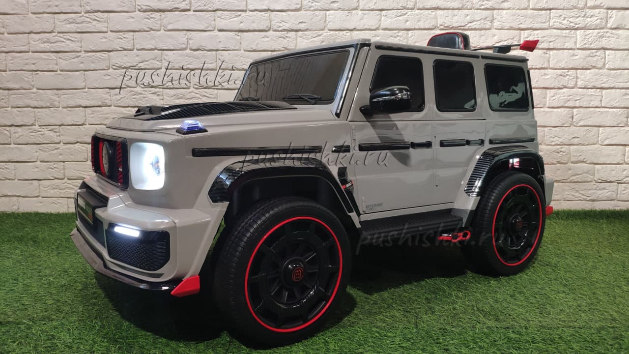 Детский электромобиль Mercedes G63 AMG BRABUS 900 Rocket Edition Z777ZZ