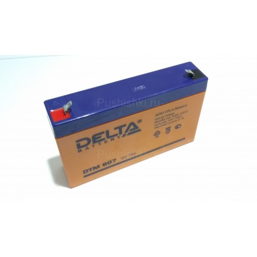 Аккумулятор Delta DTM 607 (6V / 7Ah)