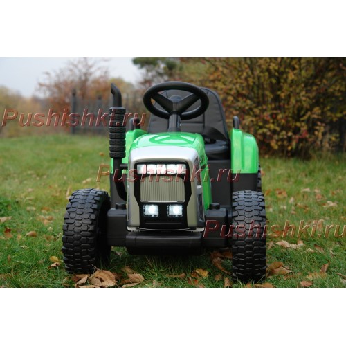 Детский электромобиль трактор с прицепом BARTY TR 77