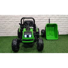 Детский электромобиль трактор с прицепом Barty TR001