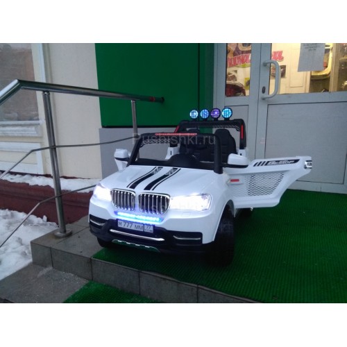 Двухместный полноприводный детский электромобиль RiverToys BMW T005TT  