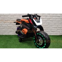 Детский электромотоцикл RiverToys X111XX со светящимися колесами