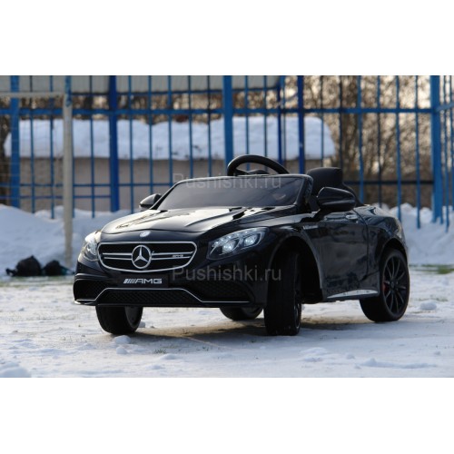 Детский электромобиль Mercedes Benz S63 LUXURY 2.4G - HL169-LUX