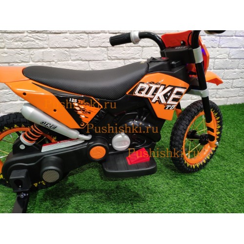 Детский кроссовый электромотоцикл Qike TD 6V - QK-3058