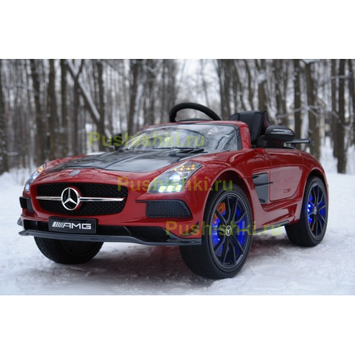 Детский электромобиль Mercedes-Benz SLS AMG Carbon Edition MP4 - SX128-S